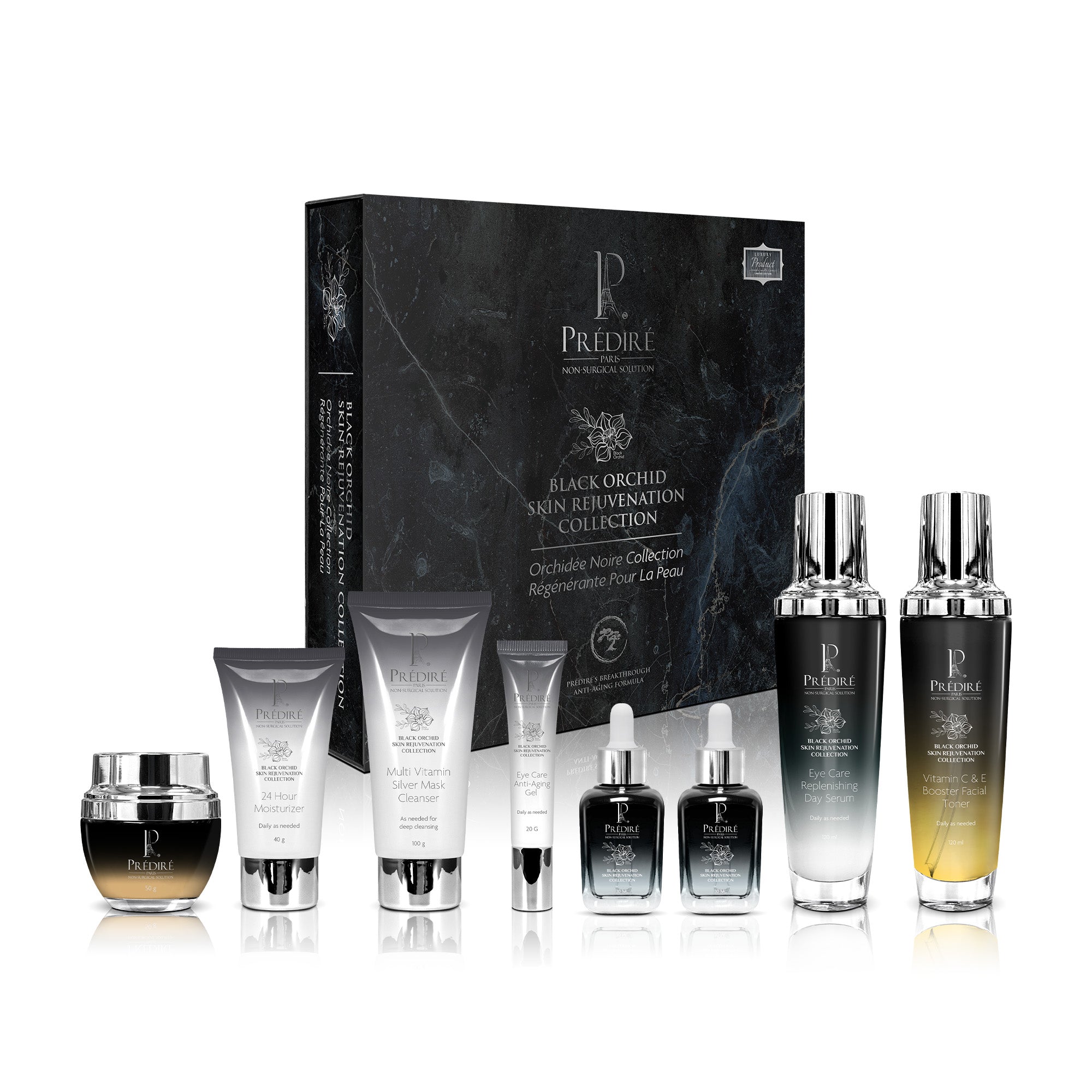Black Orchid Skin Rejuvenation Collection – Prédiré Paris