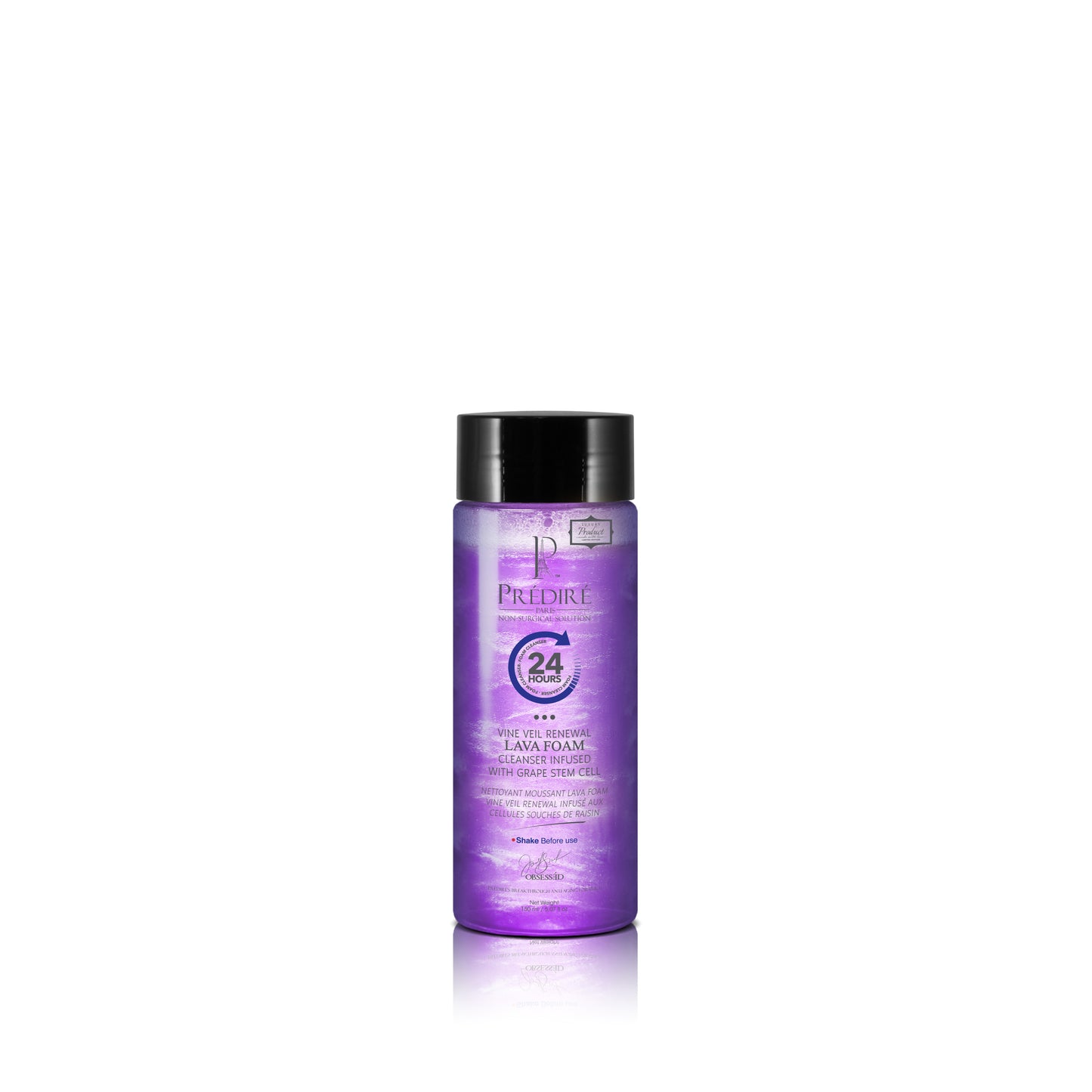 Vine Veil Renewal Lava Foam Cleanser Infused with Grape Stem Cell + Refill