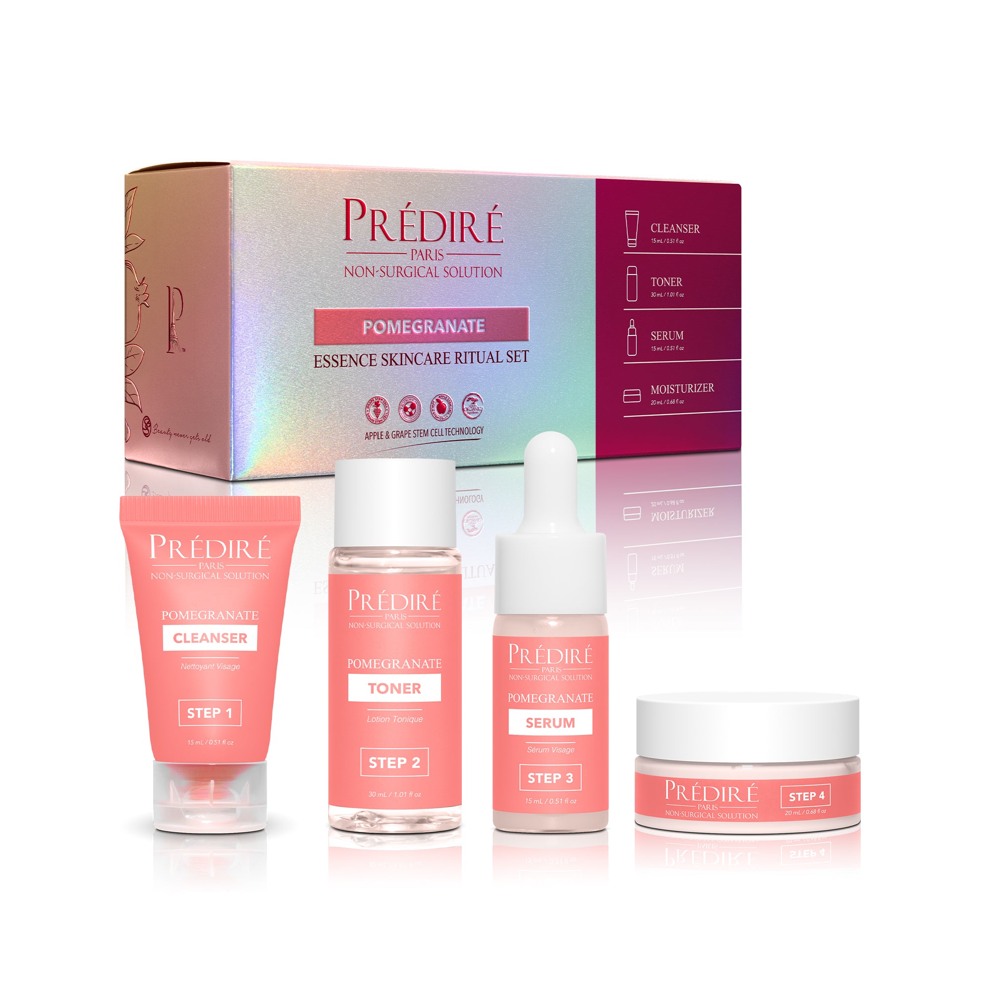 Pomegranate Essence Skincare Ritual Set – Prédiré Paris