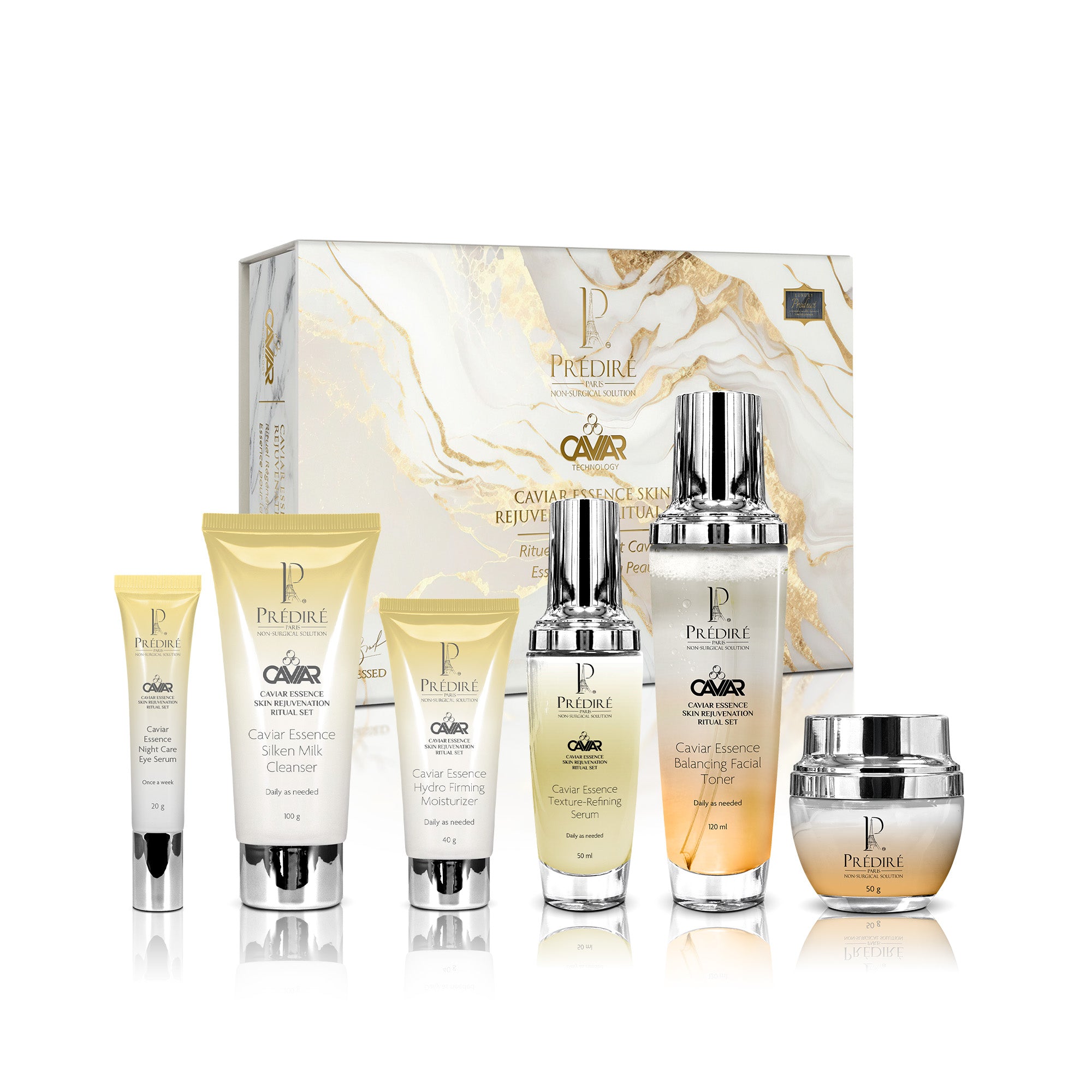 Caviar Essence Skin Rejuvenation Ritual Set – Prédiré Paris