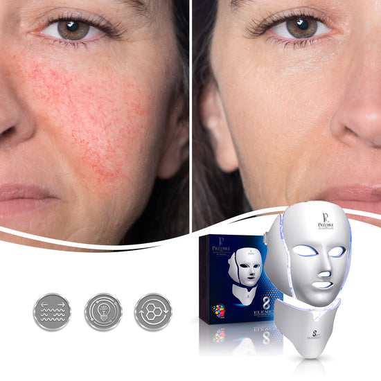 8 Element Mask 8 Element Multi-Purpose Skincare Mask | Non-Surgical Solution LED Trea ...