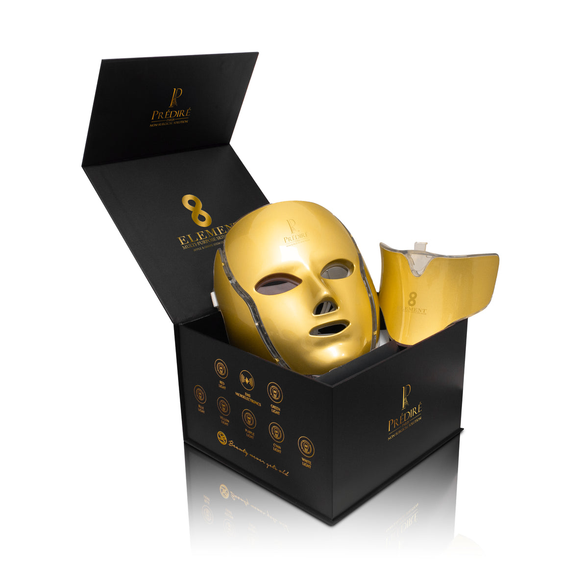 8 Element Mask 8 Element Multi-Purpose Skincare Mask (GOLD) | Non-Surgical Solution L ...