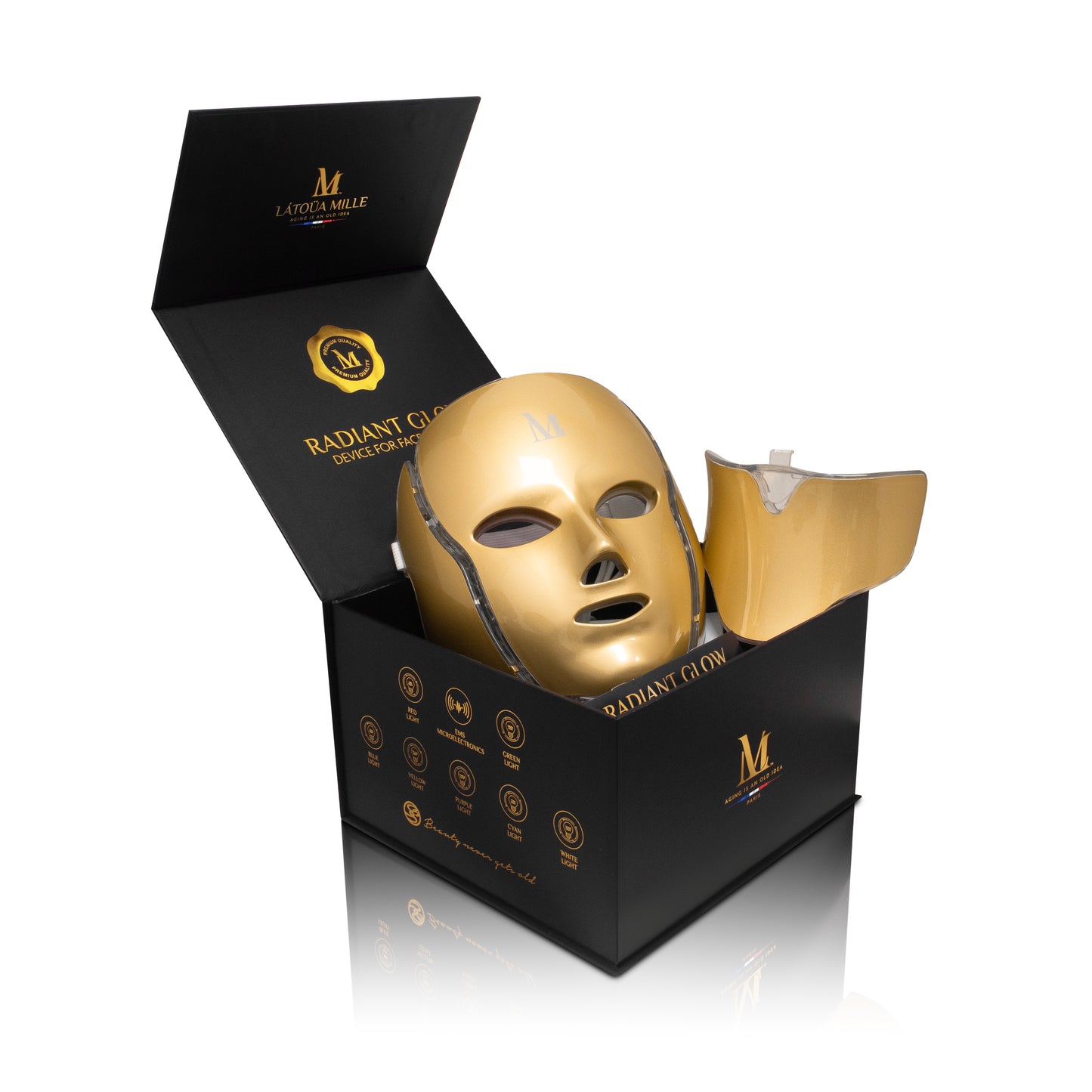 Radiant Glow Device for Face & Neck