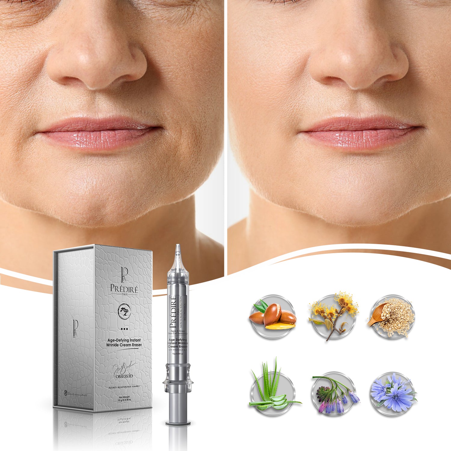 Predire Paris Rejuvenating Cleansing Set with on sale Miracle Stone