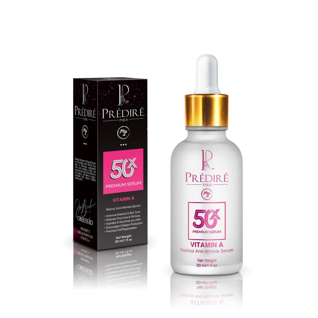 50X Premium Vitamin A Retinol Anti-Wrinkle Serum