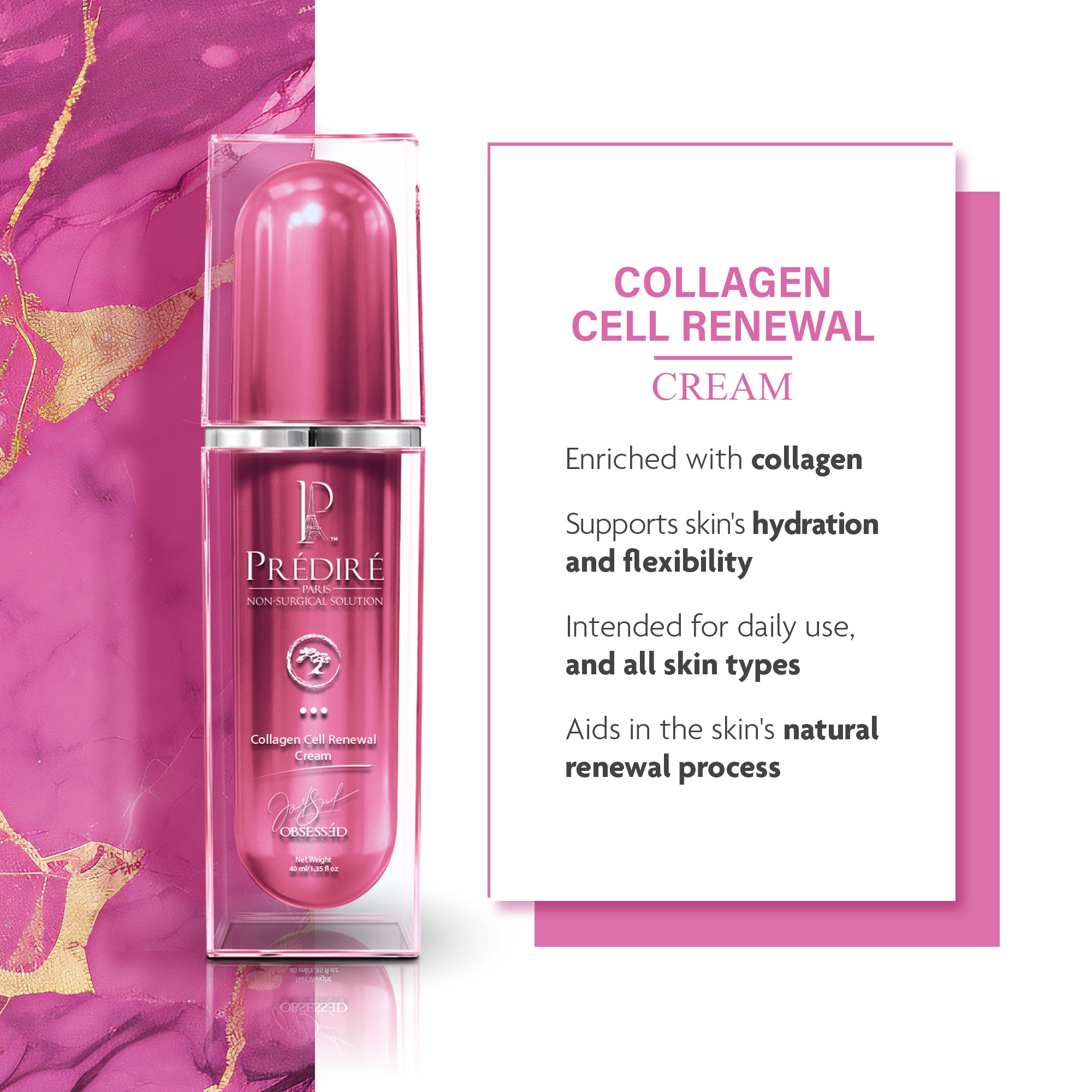 Predire Paris Collagen & Stem Cell Skin outlet collection Set of 4