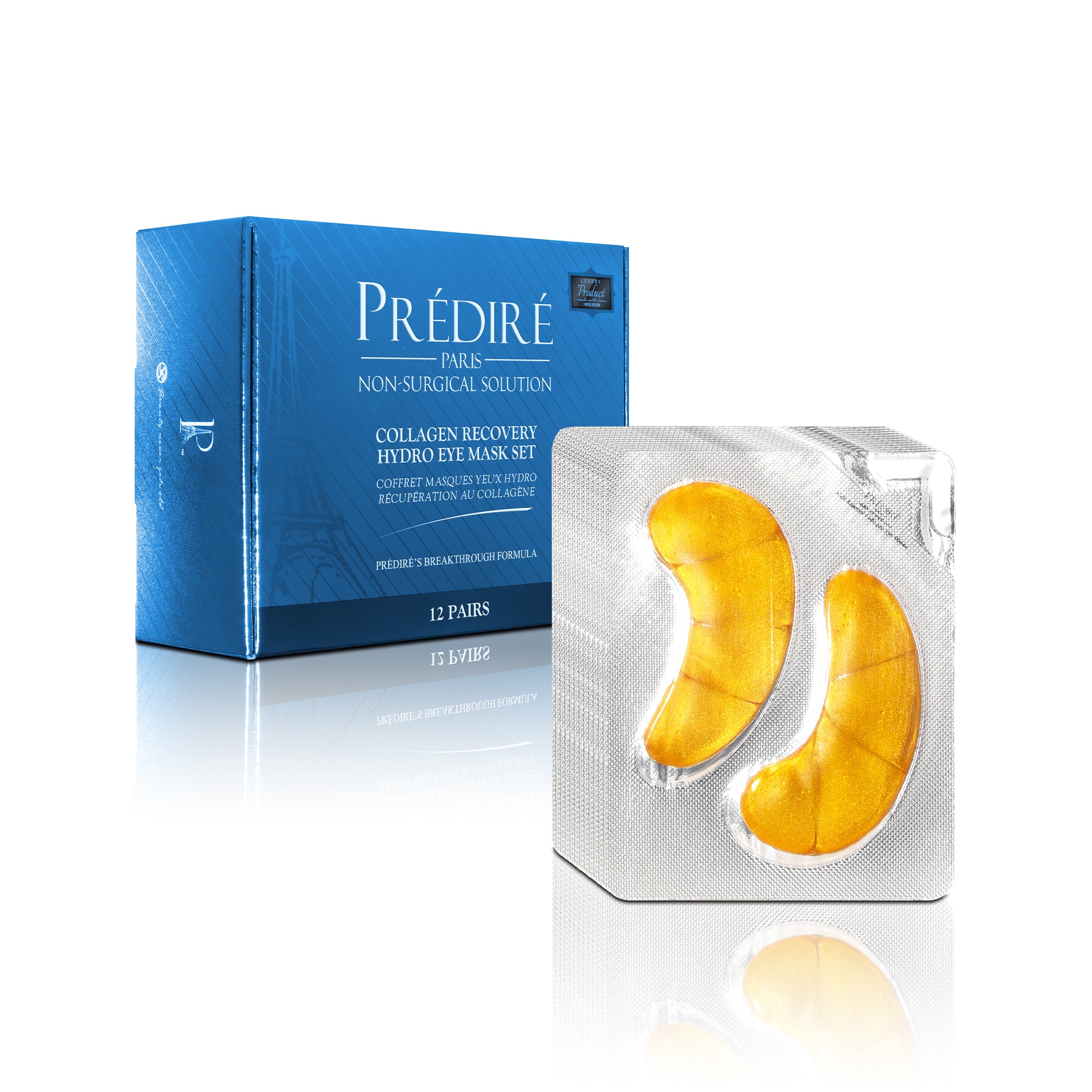 Collagen Recovery Hydro Eye Mask Set (12 PAIRS) – Prédiré Paris