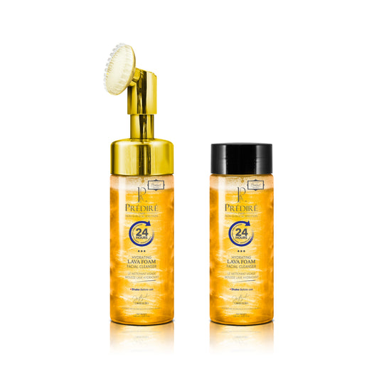 Hydrating Lava Foam Facial Cleanser + Refill