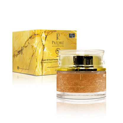 Argan Oil Facial Peeling Gel with Vitamin E & A