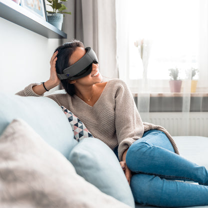 Micro-Space Pro Heat Compression Eye Massager. With AI Voice Control