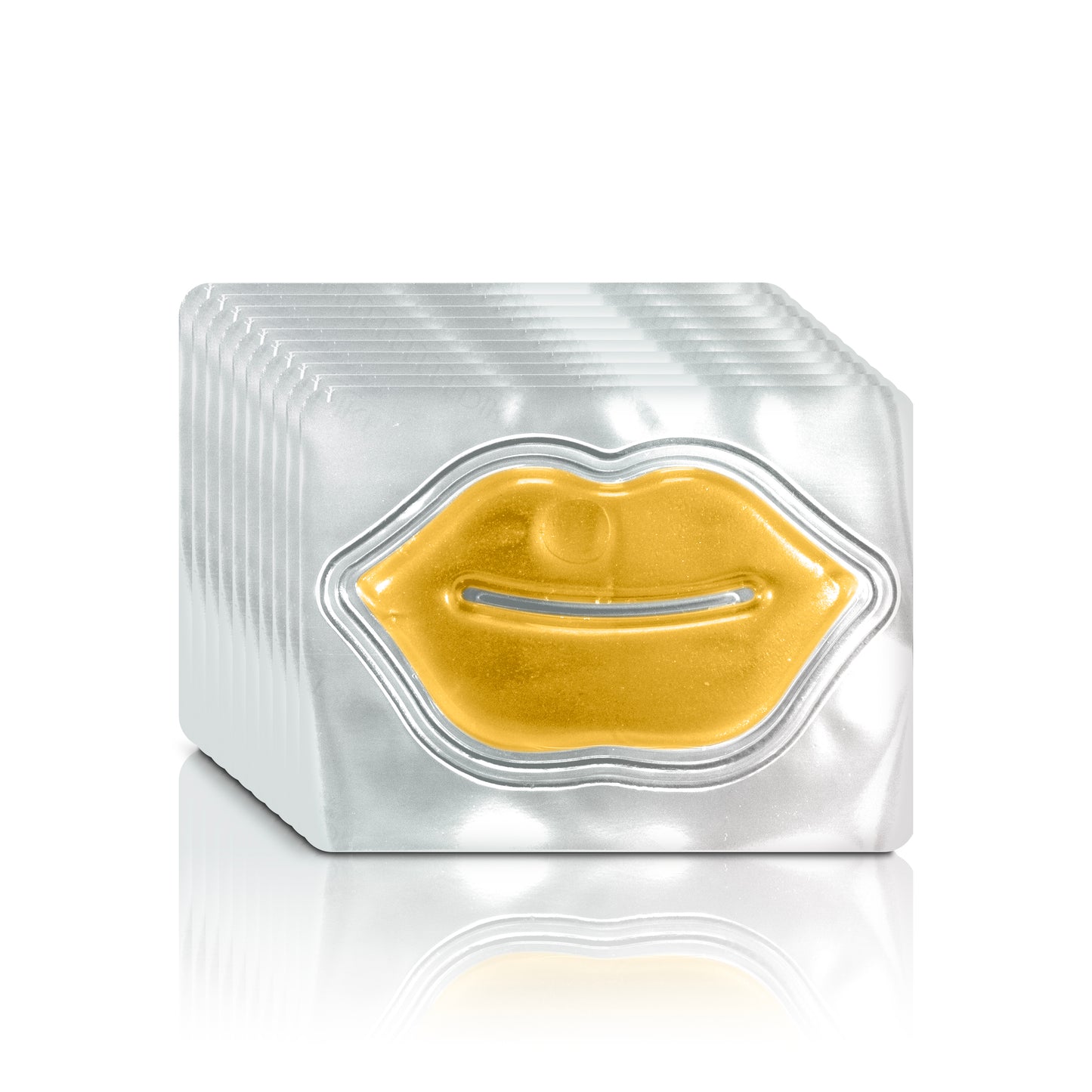 24K Gold Collagen Lip Mask Set (10 pieces)