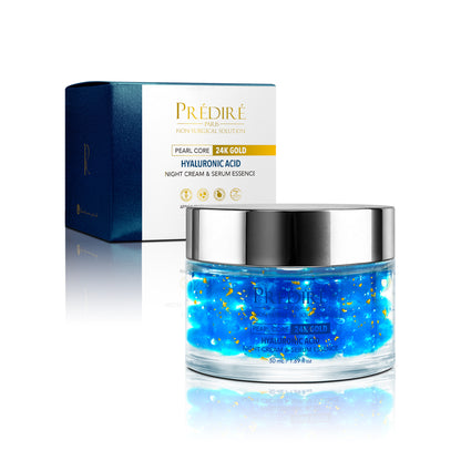 Pearl Core 24K Gold Hyaluronic Acid Night Cream & Serum Essence