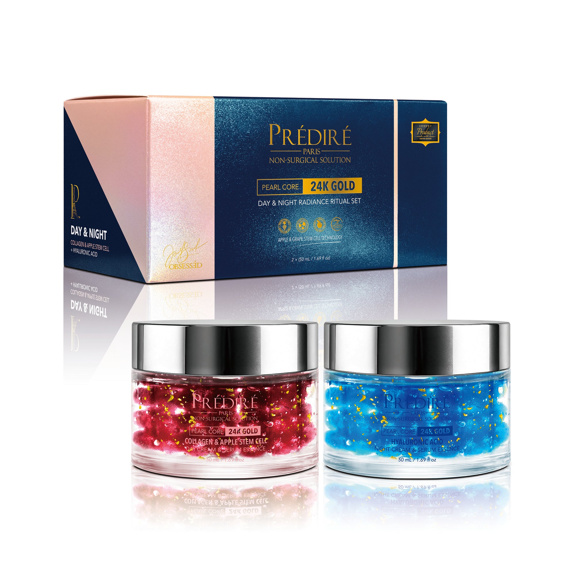 Pearl Core 24K Gold Day & Night Radiance Ritual Set – Prédiré Paris