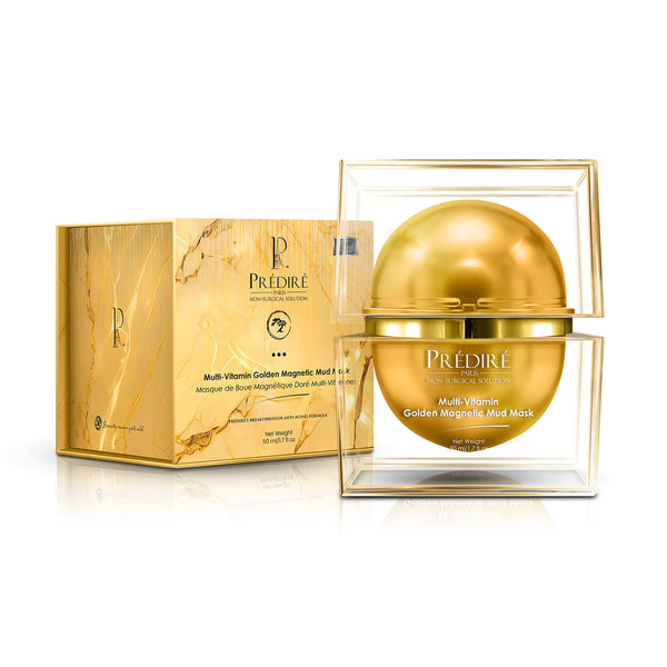 This Golden Magnetic Mud Mask Rich Collagen & Oxygen Booster