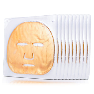Golden Collagen Cell Renewal Facial Mask (Gold Mask) 10pc Set