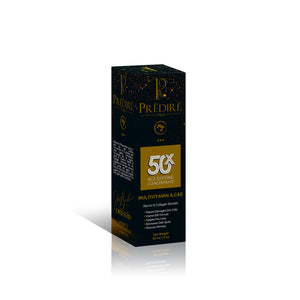 50X Premium Multi-Vitamin A, C, & E Retinol & Collagen Booster 24K Gold Serum