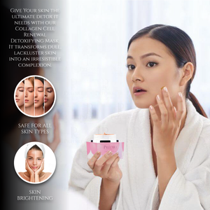 Collagen Cell Renewal Detoxifying Mask (Treats Wrinkles & Age-Defying)