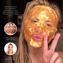 Golden Collagen Cell Renewal Facial Mask - Single Mask