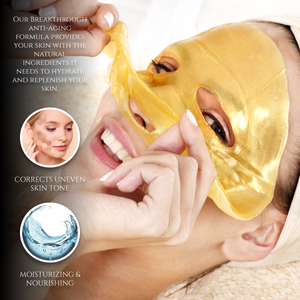 Golden Collagen Cell Renewal Facial Mask - Single Mask