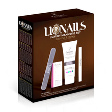 Lionails Luxury Manicure Set | Coconut and Honey 4-Piece Set
